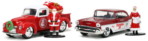 1:32 Hwr Santa And Ms. Claus Twin Pack