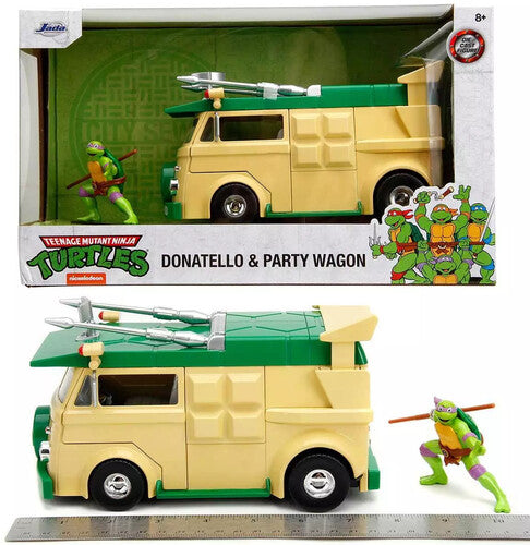1:24 Hwr - Tmnt Party Wagon W/Donatello
