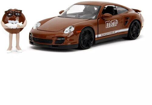 1:24 M&M's Porsche 911 W/ Brown Fig