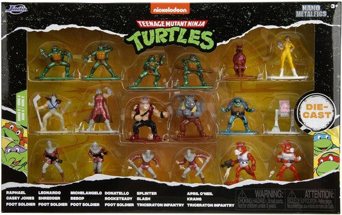 1.65 Nano M-Figs Tmnt - 18 Pk W2 (6Pc)
