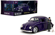 1:24 Hwr - Wednesday Vw Beetle W/Addams