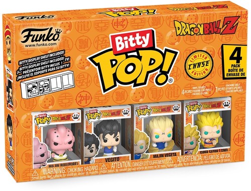 Bitty Pop Dragon Ball Z Kid Buu 4 Pack, Bitty Pop Dragon Ball Z, Collectibles
