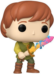 Pop Disney Black Cauldron Taran With Sword