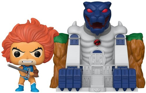 Pop Town Thundercats S3 Lion O With Cats Lair