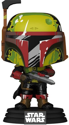 Pop Star Wars Book Of Boba Fett Boba Fett Retro