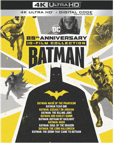 Batman 10-Film Collection: 85Th Anniversary, Batman 10-Film Collection: 85Th Anniversary, ULTRA HD