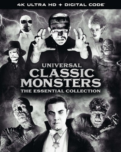Universal Classic Monsters: The Essential Coll, Universal Classic Monsters: The Essential Coll, ULTRA HD