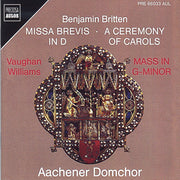Missa Brevis; Ceremony Of Carols Williams: Mass
