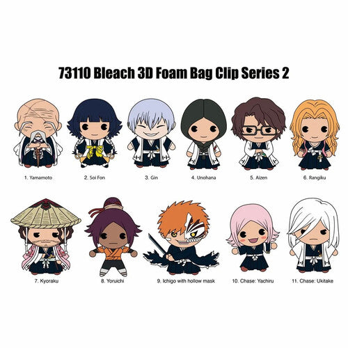 Bleach 3D Foam Bag Clip - Series 2