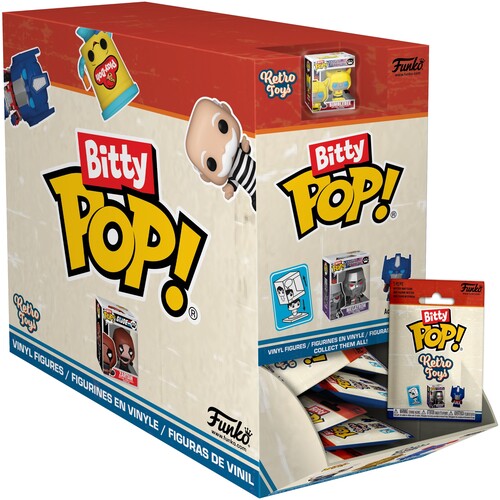 Funko Bitty Pop Singles Retro Toys