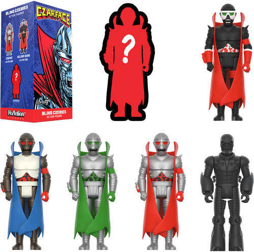 CZARFACE / SUPER7 - WAVE 1 - BLIND CZERIES FLAT [12 PACK - INDIVIDUALLY "BLIND BOXED" ReACTION FIGURES]