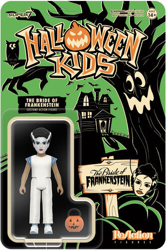 Halloween Kids Reaction Bride Of Frankenstein Girl