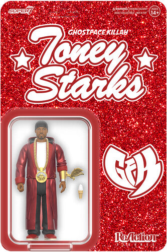 GHOSTFACE KILLAH / SUPER7 - TONEY STARKS ReACTION FIGURE