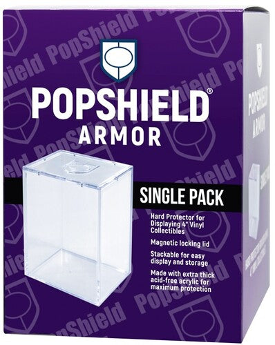 Popshield Armor Funko Pop Hard Case Single 4In Clr, Popshield Armor Funko Pop Hard Case Single 4In Clr, Collectibles