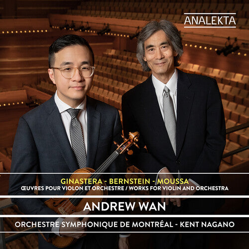 Ginastera-Bernstein-Moussa: Oeuvres Pour Violon Et