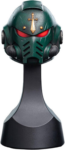 Warhammer 40,000 Dark Angels Helm Miniature Helmet, Mini Prop Replica, Collectibles