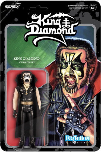 KING DIAMOND / SUPER7 - MERCYFUL FATE-ERA ReACTION FIGURE (ED REPKA ARTWORK!)