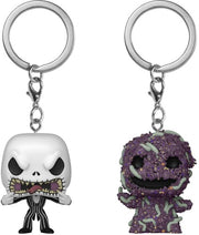 Keychain Tnbc 2Pk Jack & Oogie