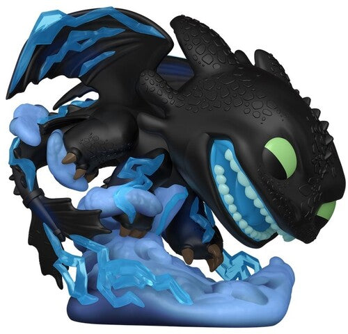 Pop Premium Httyd Toothless With Lightning