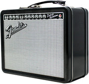 Pluginz Fender Amp Tin Lunch/Stash Box Blk Slv Gri