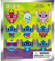 Stitch Plush Bag Clip