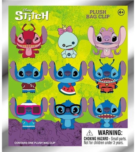 Stitch Plush Bag Clip