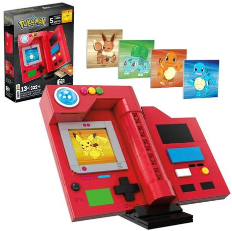 Pokemon Kanto Region Pokedex Building Toy Set, Mega Bloks Pokemon, Collectibles