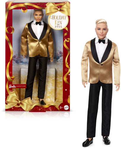 Barbie Holiday Ken Doll 2025 Blonde, Barbie Collector, Collectibles