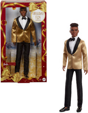 Barbie Holiday Ken Doll 2025 Black