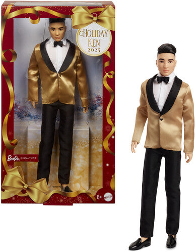 Barbie Holiday Ken Doll 2025 Asian, Barbie Collector, Collectibles