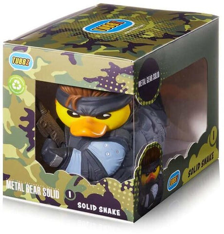 Metal Gear Solid Boxed Solid Snake, Tubbz, Collectibles