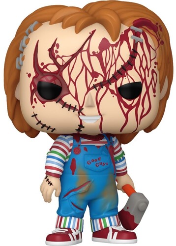 Bride Of Chucky Chucky Bloody Pop! Vinyl Fig - Ee