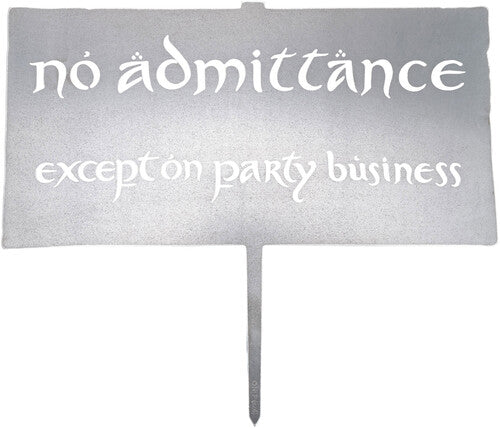 Lord Of The Rings Trilogy No Admittance Metalbird