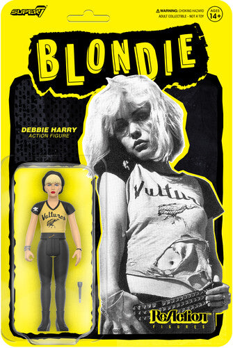 BLONDIE / SUPER7 - DEBBIE HARRY "VULTURES" 1976 PUNK ReACTION FIGURE