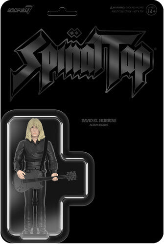 SPINAL TAP / SUPER7 – "NONE MORE BLACK" DAVID ST HUBBINS [MICHAEL MCKEAN] ReACTION FIGURE (WAVE 2)