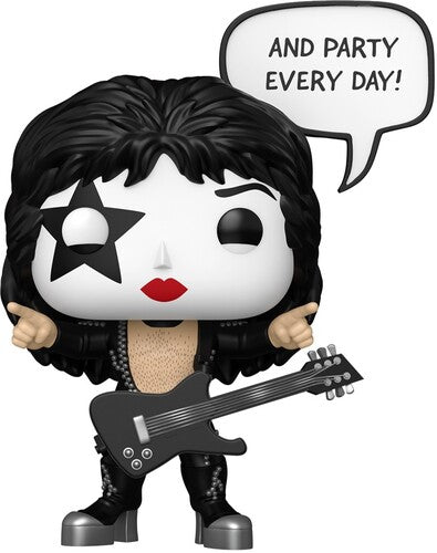 Pop Sayings Kiss Starchild Rock & Roll All Night
