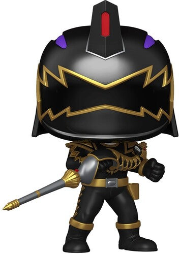 Pop Tv Power Rangers Dino Fury Black Dino Ranger