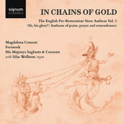 In Chains Of Gold - English Pre-Restoration Verse
