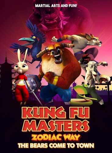 Kung Fu Masters Zodiac Way: The Bears Come To Town, Kung Fu Masters Zodiac Way: The Bears Come To Town, DVD