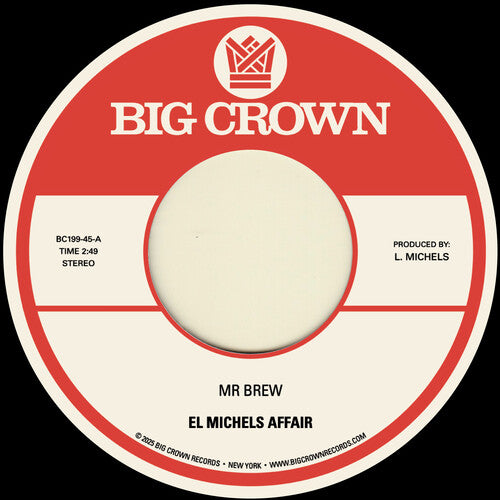 MR. Brew B/W Kodak -- El Michels Affair, 7"