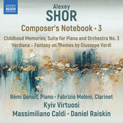 Shor: Composer's Notebook Vol. 3