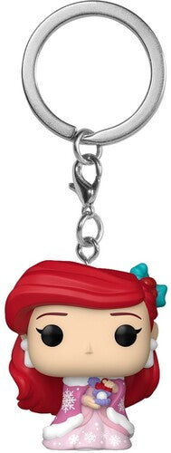 Keychain Disney Princess Holiday Ariel, Keychain Disney Princess, Collectibles