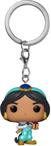 Keychain Disney Princess Holiday Jasmine, Keychain Disney Princess, Collectibles