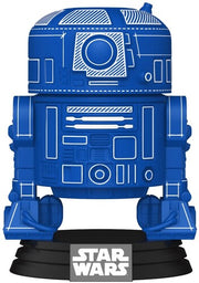 Pop Star Wars S11 R2 D2 Blue Print