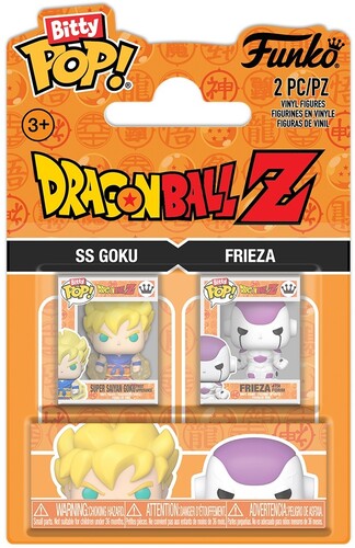 Bitty Pop Dragon Ball Z 2 Pack Goku & Freiza, Bitty Pop Dragon Ball Z, Collectibles