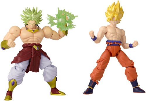 Dragon Ball Z- Ss Goku (Damaged) Vs Ss Broly