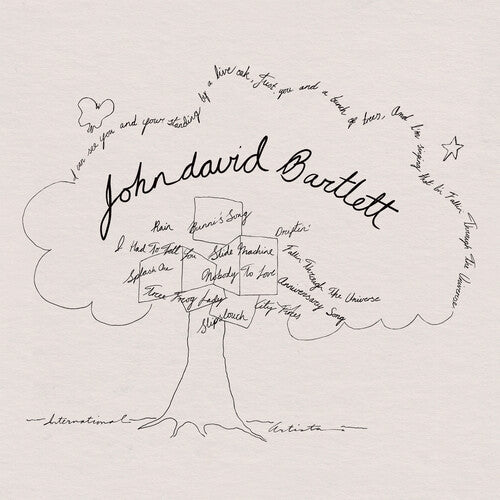Driftin' - White -- John David Bartlett, LP