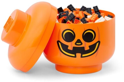 Lego Storage Head Large Pumpkin