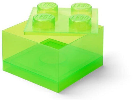 Lego Storage Brick Top Lid Translucent Green, Room Copenhagen, Collectibles