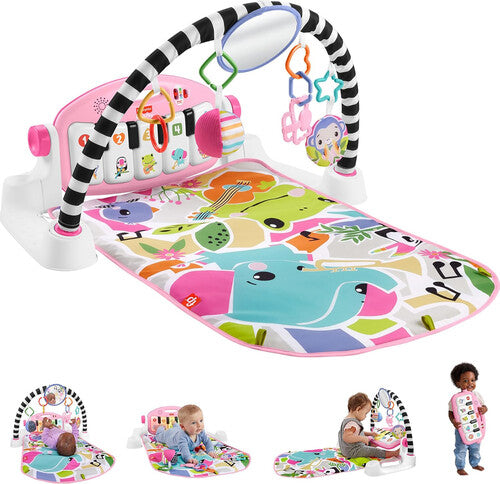 Glow And Grow Kick & Play Piano Gym Pink